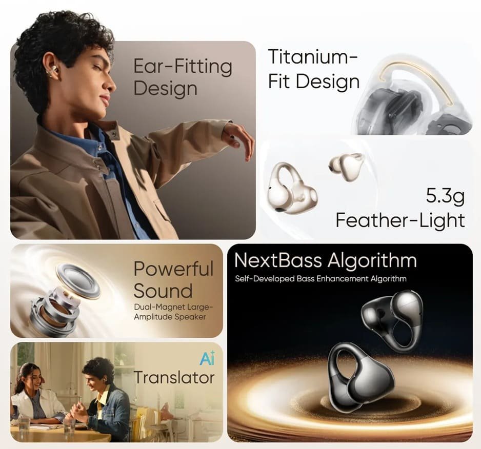 Realme Buds Clip Features